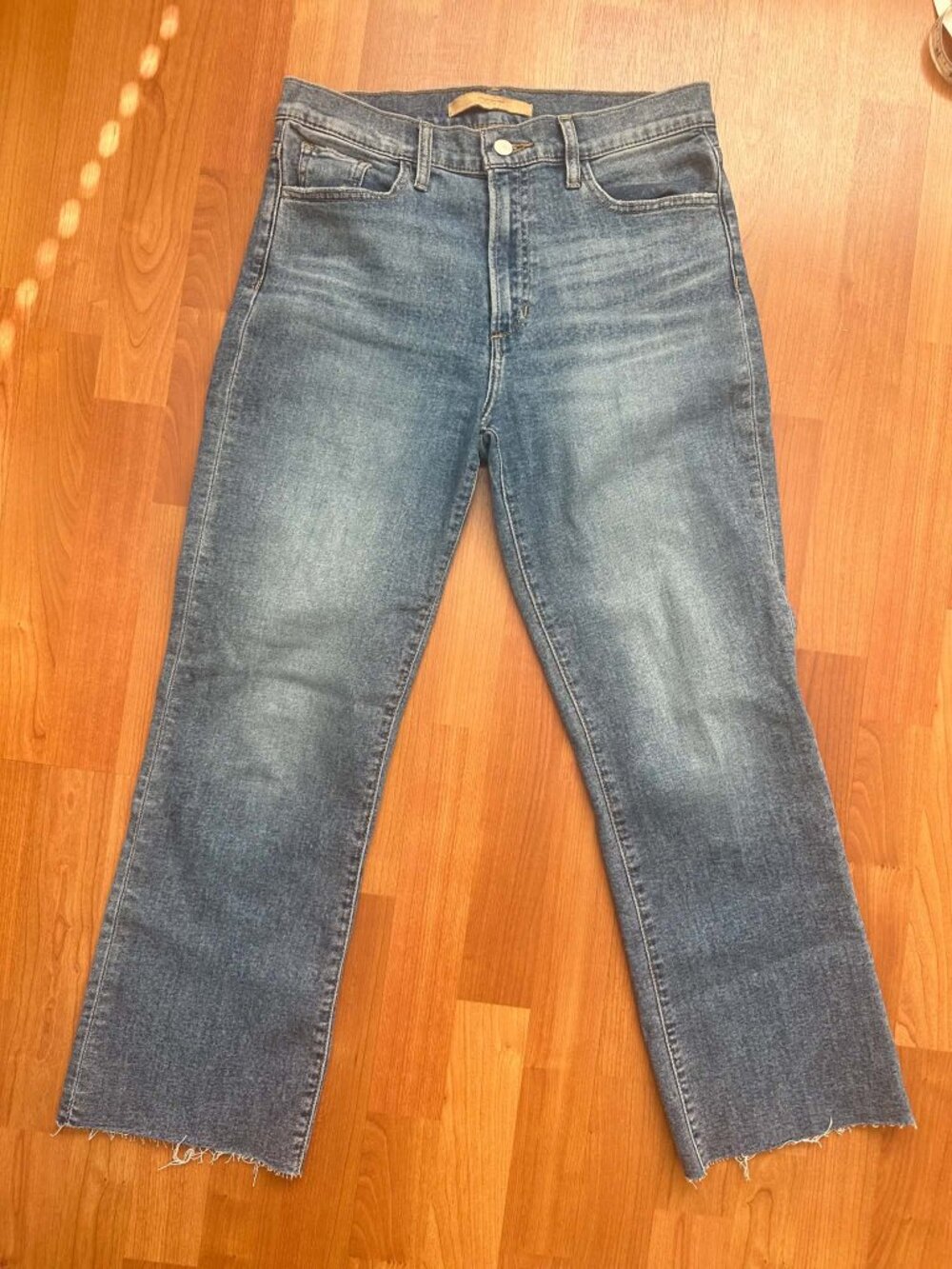 JOE'S JEANS The Callie Cropped Bootcut with Raw Hem